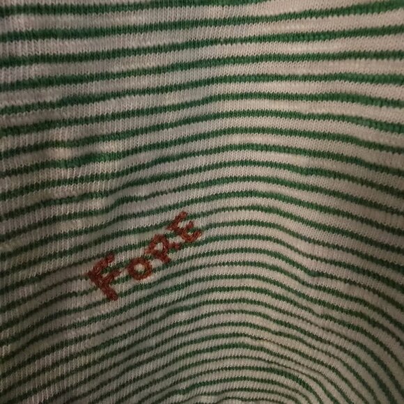 Free People We The Free Embroidered Camp Tee Womens M Oversized Golf Combo - Picture 8 of 10